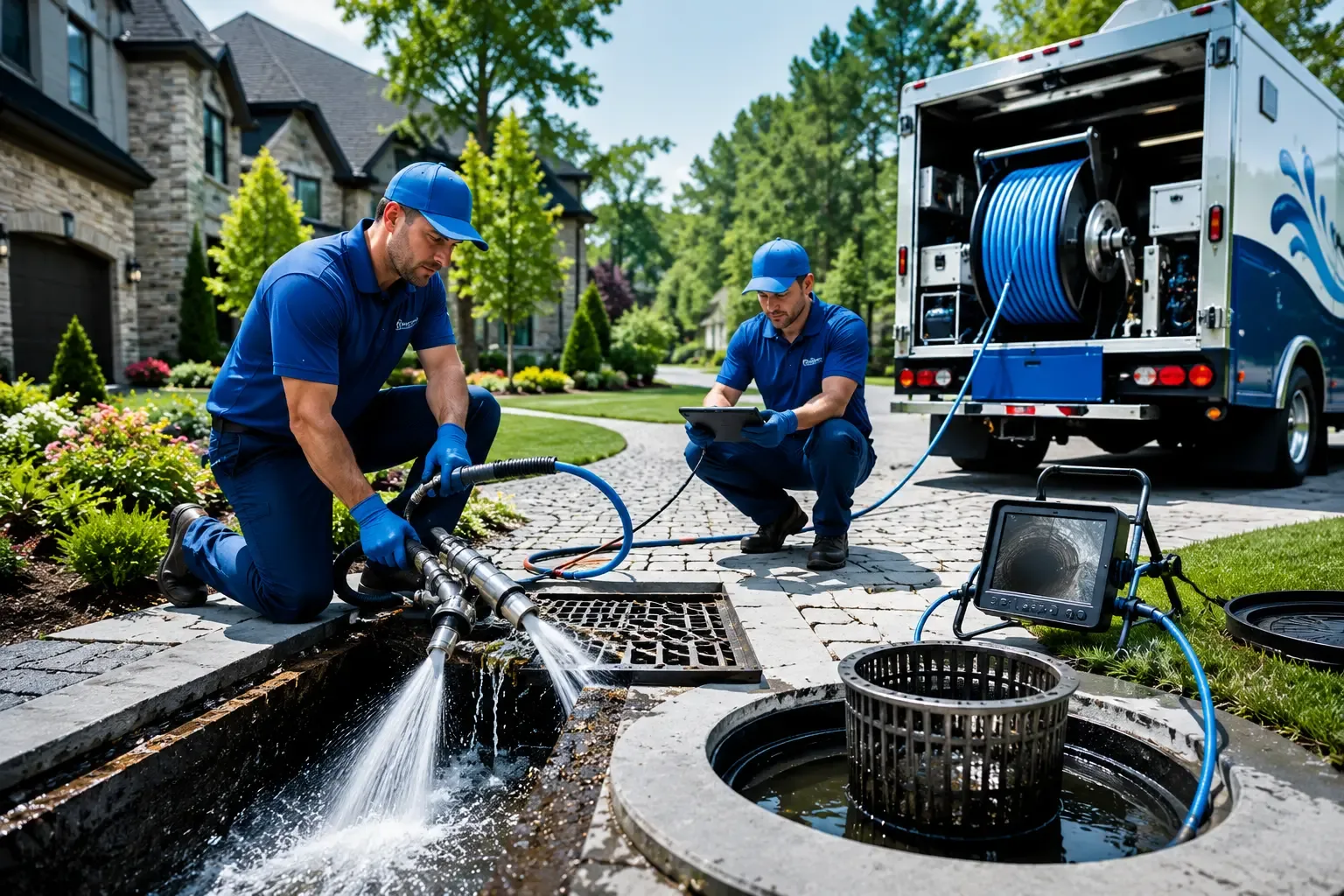 Local outdoor drain cleaning professionals in Tafton, PA
